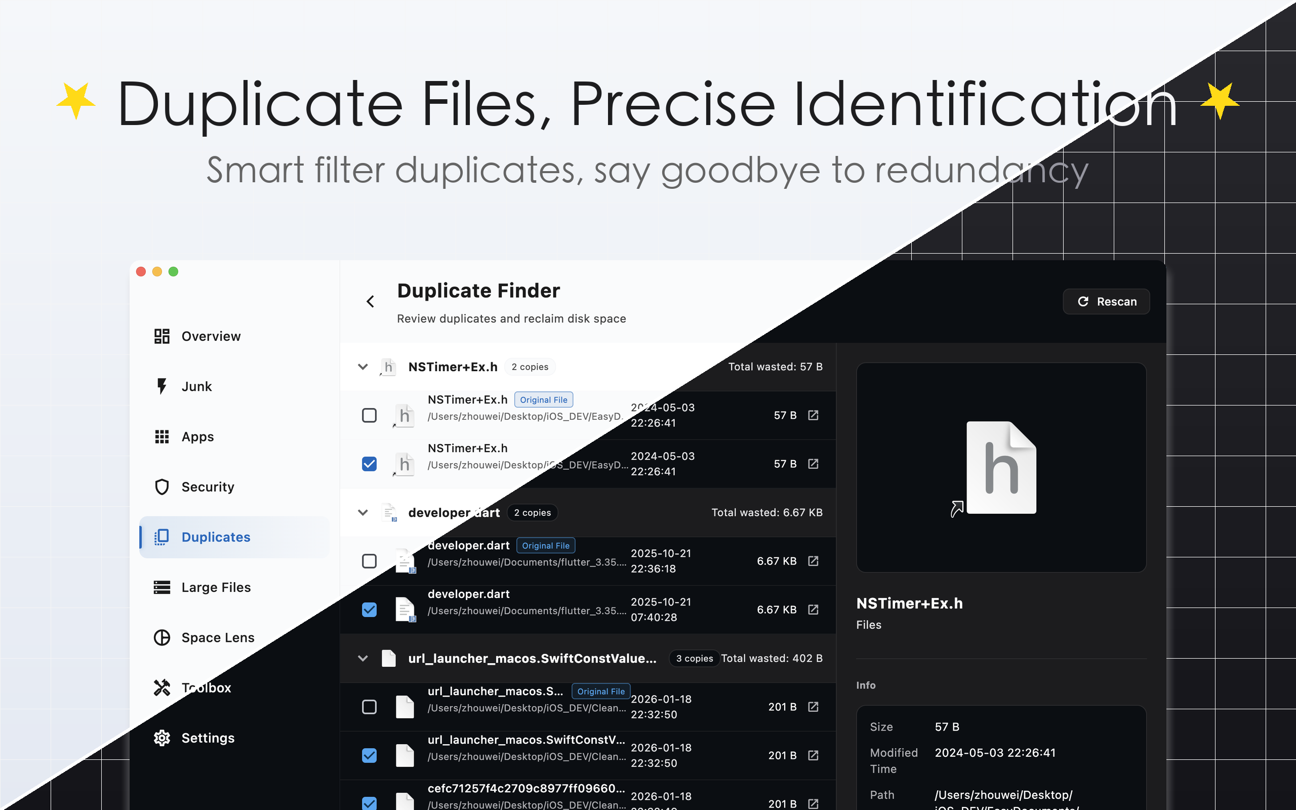Duplicate Files